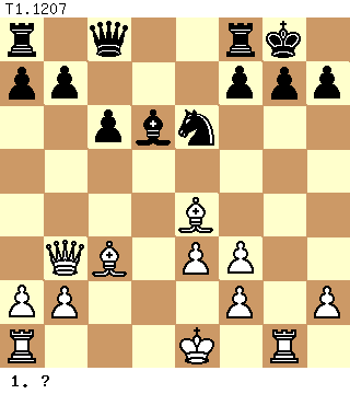 r1q2rk1/pp3ppp/2pbn3/8/4B3/1QB1PP2/PP3P1P/R3K1R1